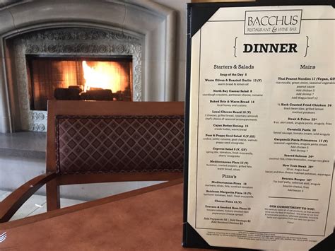 bacchus restaurant rohnert park menu  DISCLAIMER: